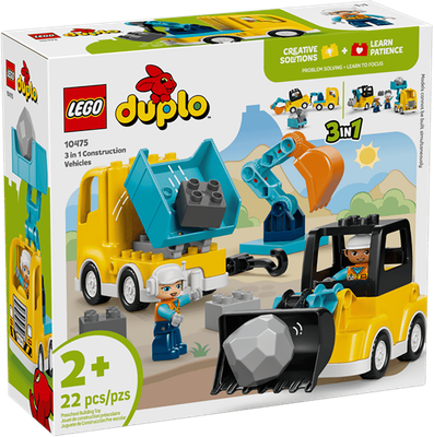 Конструктор Lego Duplo Строительная техника 3-в-1 10475