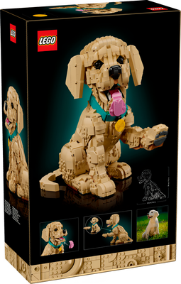 Конструктор Lego Icons Щенок золотистого ретривера 11384