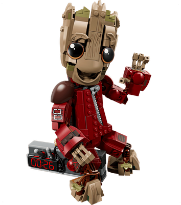 Конструктор Lego Marvel Super Heroes Грут в костюме Опустошителя 76341