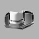 Соединитель для трековой системы Denkirs Smart Profi TR3041-AL -