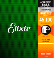 Струны для акустической гитары Elixir Strings 14502 45-100 - 