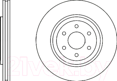 Тормозной диск Bosch 0986479S35