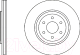 Тормозной диск Bosch 0986479S35 - 
