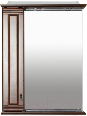 Шкаф с зеркалом для ванной Misty Рим 60 L / П-Рим03060-8025Л