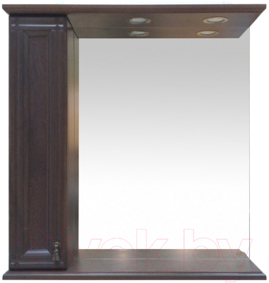 

Шкаф с зеркалом для ванной Misty, Рим 85 L / П-Рим03085-8025Л1Ш