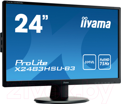 Монитор Iiyama ProLite X2483HSU-B3 (черный)