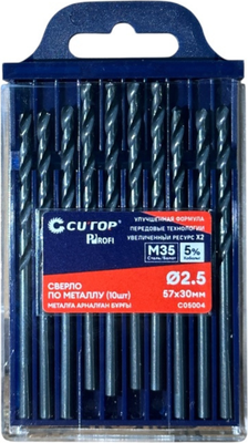 Набор сверл Cutop C05004