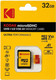 Карта памяти Kodak 32GB Micro SD UHS-I U3/V30/A1 / EKMSDM32GHCU3KWAR (с адаптером) - 