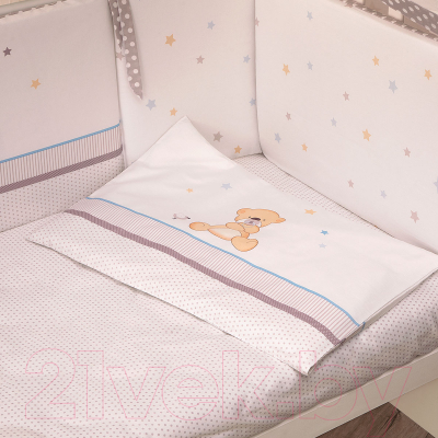 Комплект постельный для малышей Perina Венеция / В3-01.2 (три друга)