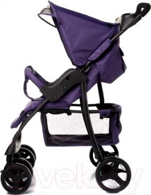 Детская прогулочная коляска 4Baby Guido 2015 (фиолетовый) - вид сбоку