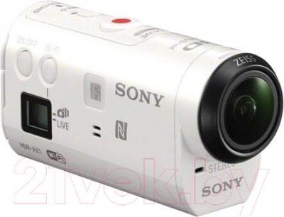 Экшн-камера Sony ActionCam HDR-AZ1VW (+ носимый комплект крепления) - общий вид