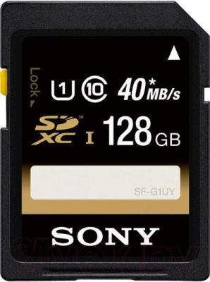 Карта памяти Sony SDHC UHS-I 128GB (SFG1UYT) - общий вид
