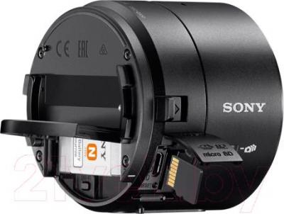 Внешняя камера для смартфона Sony Cyber-shot DSC-QX30B - вид сзади