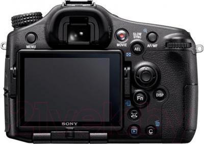 Зеркальный фотоаппарат Sony ILCA-77M2 Body - вид сзади