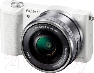 Беззеркальный фотоаппарат Sony ILC-E5100LW - общий вид
