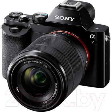 Зеркальный фотоаппарат Sony ILCE-7KB Kit (FE 28-70/3.5-5.6 OSS) - общий вид