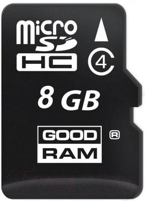 Карта памяти Goodram microSDHC class 4 8GB (SDU8GHCGRR10) - общий вид