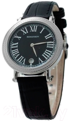 Часы наручные женские Romanson RL1253BLWBK