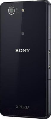 Смартфон Sony Xperia Z3 Compact / D5803 (черный) - вид сзади