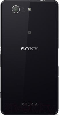 Смартфон Sony Xperia Z3 Compact / D5803 (черный) - вид сзади