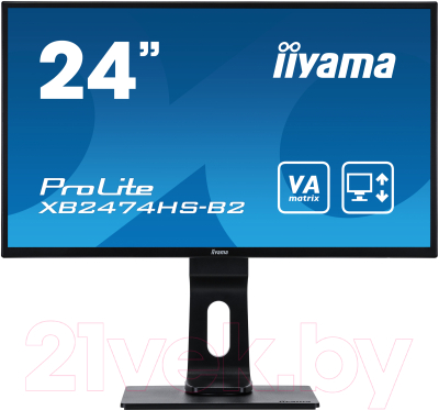 Монитор Iiyama ProLite XB2474HS-B2 (черный)