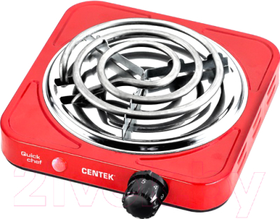 Электрическая настольная плита Centek CT-1508 (красный)