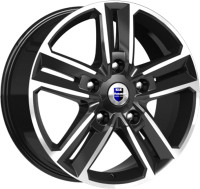 

Литой диск K&K, Backfire (КС763) 18x8" 5x114.3мм DIA 67.1мм ET 40мм Алмаз черный