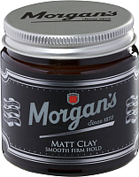 

Глина для укладки волос Morgans, Matt Clay с кератином