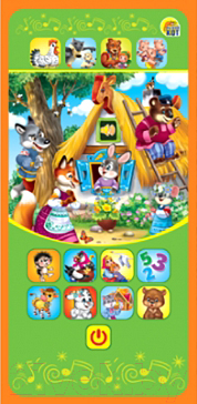 

Развивающая игрушка РЫЖИЙ КОТ, Музыкальный телефон. Теремок / ИМ-4472