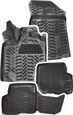 Комплект ковриков для авто AVS для Renault Sandero 2/Stepway / A78746S (4шт)