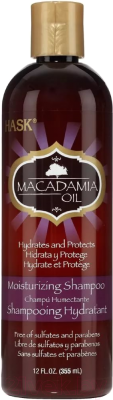 Шампунь для волос HASK Увлажняющий с маслом макадамии (355мл)