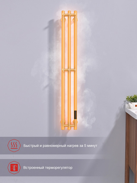 Купить Полотенцесушитель электрический Raglo R350.16.05  