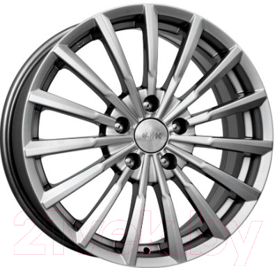 Литой диск K&K Акцент (КС562) 17x7" 5x114.3мм DIA 67.1мм ET 38мм Дарк платинум