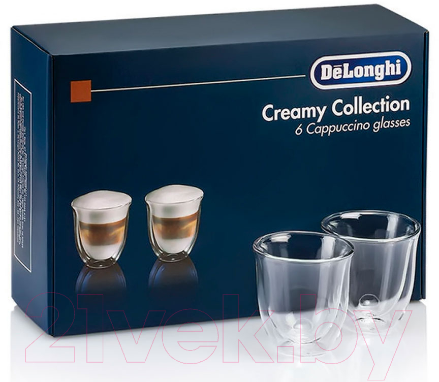 Набор стаканов для горячих напитков DeLonghi DLSC301