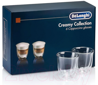 Набор стаканов для горячих напитков DeLonghi DLSC301 (6шт)