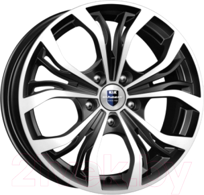 Изображение товара Литой диск K&K Аламида (КС705) 7x17 5x112мм DIA 57.1мм ET 43мм Алмаз черный