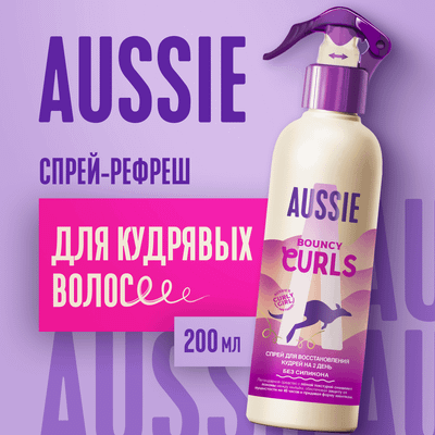 Спрей для волос Aussie Bouncy Curls (200мл) - 
