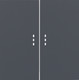 Клавиша для выключателя Rikett 35615 BT (базальт) -