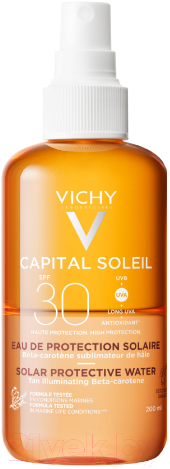 Спрей солнцезащитный Vichy Capital Soleil двухфазный активатор загара SPF30