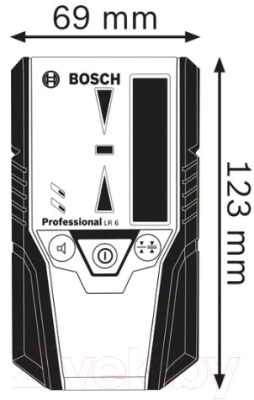 Приемник для лазерного луча Bosch LR 6 (0.601.069.H00)