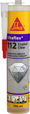 Клей-герметик Sika Sikaflex-112 Crystal Clear (290мл)