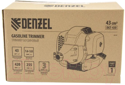 Изображение товара Триммер бензиновый Denzel DGT-430 (96236)