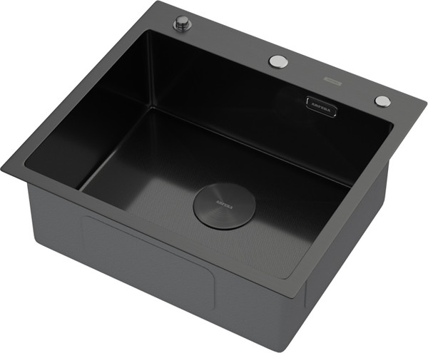Мойка кухонная Arfeka ECO AR 55x50 POP-UP+CL G+DS