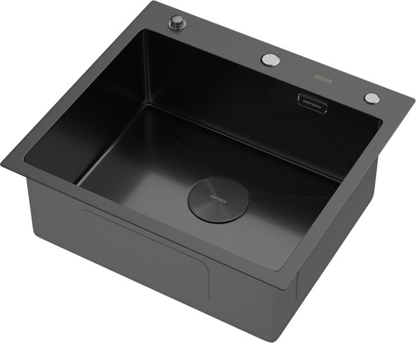 Мойка кухонная Arfeka ECO AR 55x50 POP-UP+CL G+DS