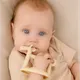 Прорезыватель для зубов Paomma Силиконовый Лошадка (Almond Milk) -