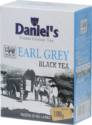 Чай листовой Daniel's Earl Grey Черный (100г) - 