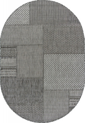 Циновка Merinos Kair S139-OVAL-DARK GRAY (2х2.9) - 
