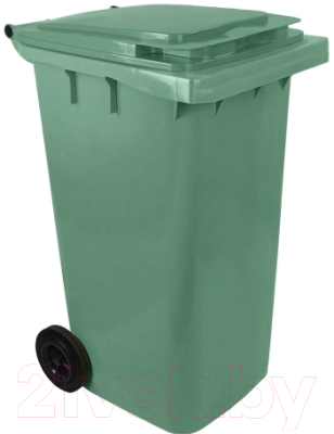 Контейнер для мусора Plastik Gogic 240л (зеленый)