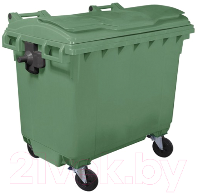 Контейнер для мусора Plastik Gogic 660л (зеленый)