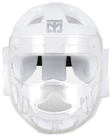 Шлем для таэквондо Mooto WT Extera Face Covered Headgear / 50598 (L, белый) - 